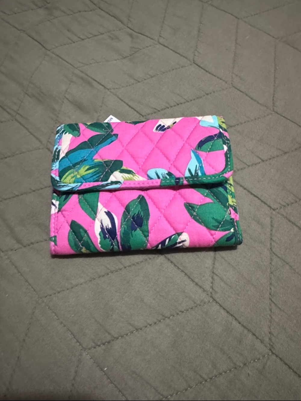 Vera Bradley Tropical Paradise Quilted Wallet